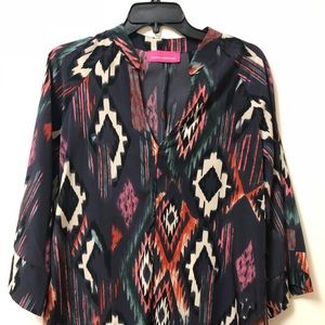 Purple vintage inspired blouse